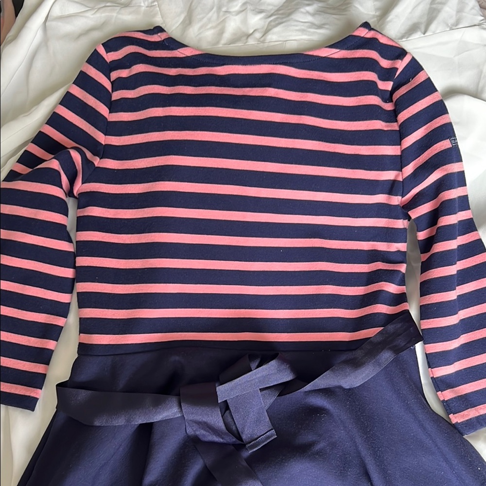 Polo by Ralph Lauren Pink and Navy Striped Top